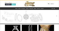 Desktop Screenshot of freemanandfootejewelers.com